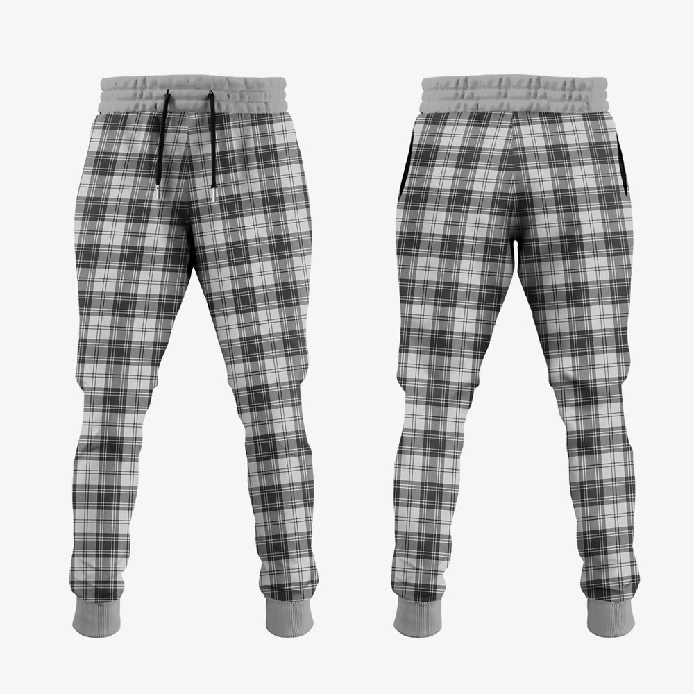 Clan Douglas Grey Modern Tartan Crest Jogger Sweatpants ZT72 Clan Douglas Tartan Today   