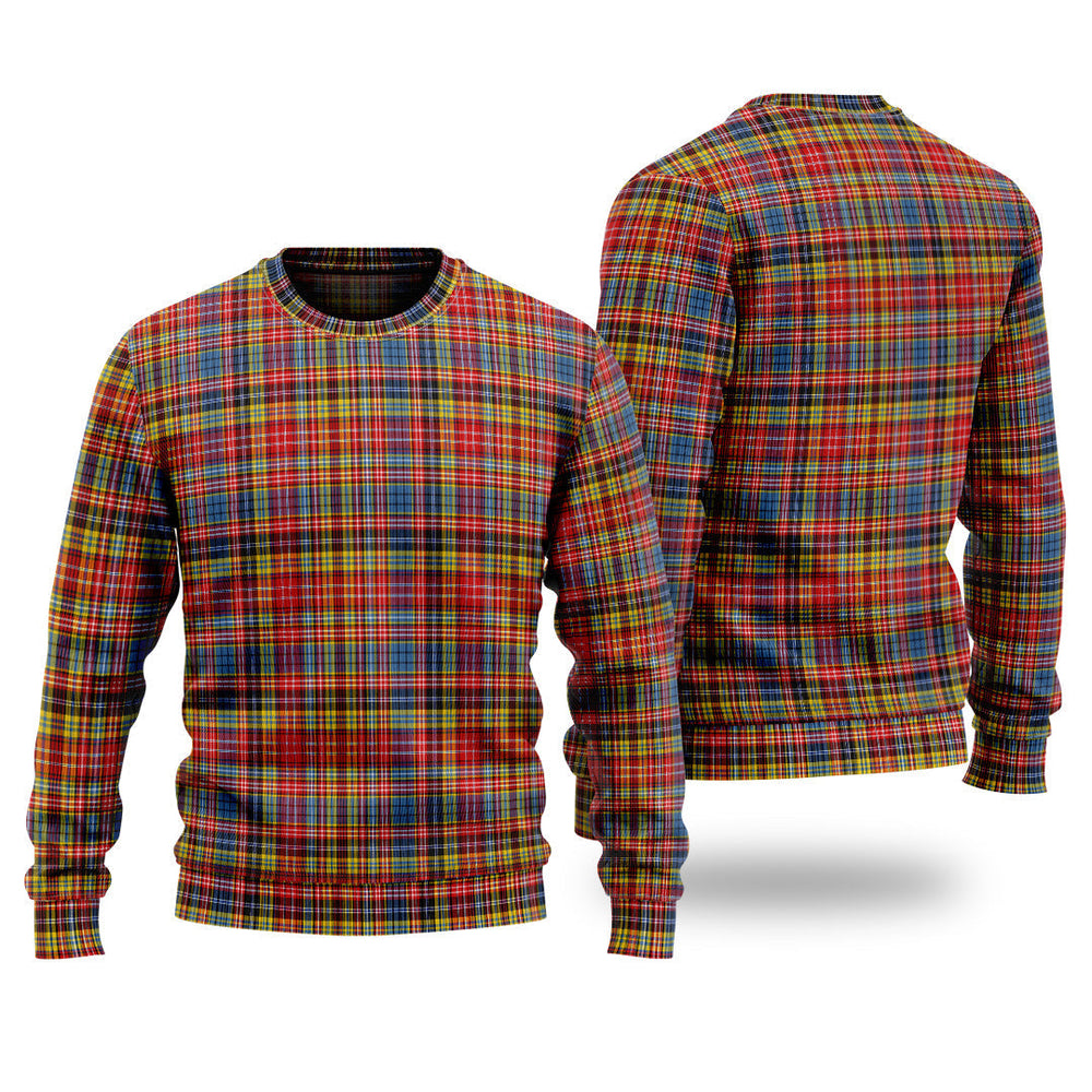Clan Drummond of Strathallan Modern Tartan Christmas Ugly Sweater KT29 Drummond of Strathallan Modern Tartan Tartan Sweater   
