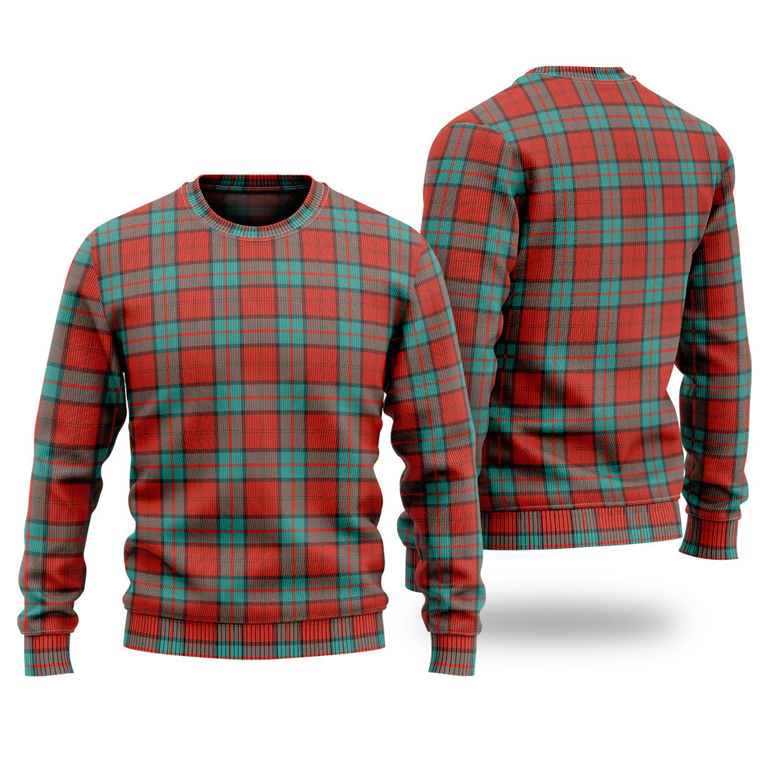 Clan Dunbar Ancient Tartan Christmas Ugly Sweater IW16 Dunbar Ancient Tartan Tartan Sweater   