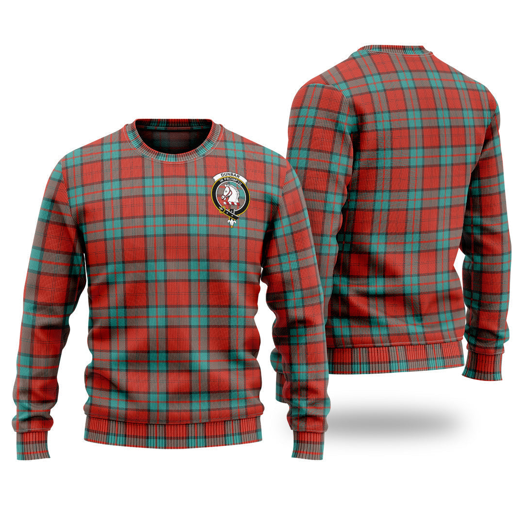 Clan Dunbar Ancient Tartan Christmas Ugly Sweater IW16 Dunbar Ancient Tartan Tartan Sweater   