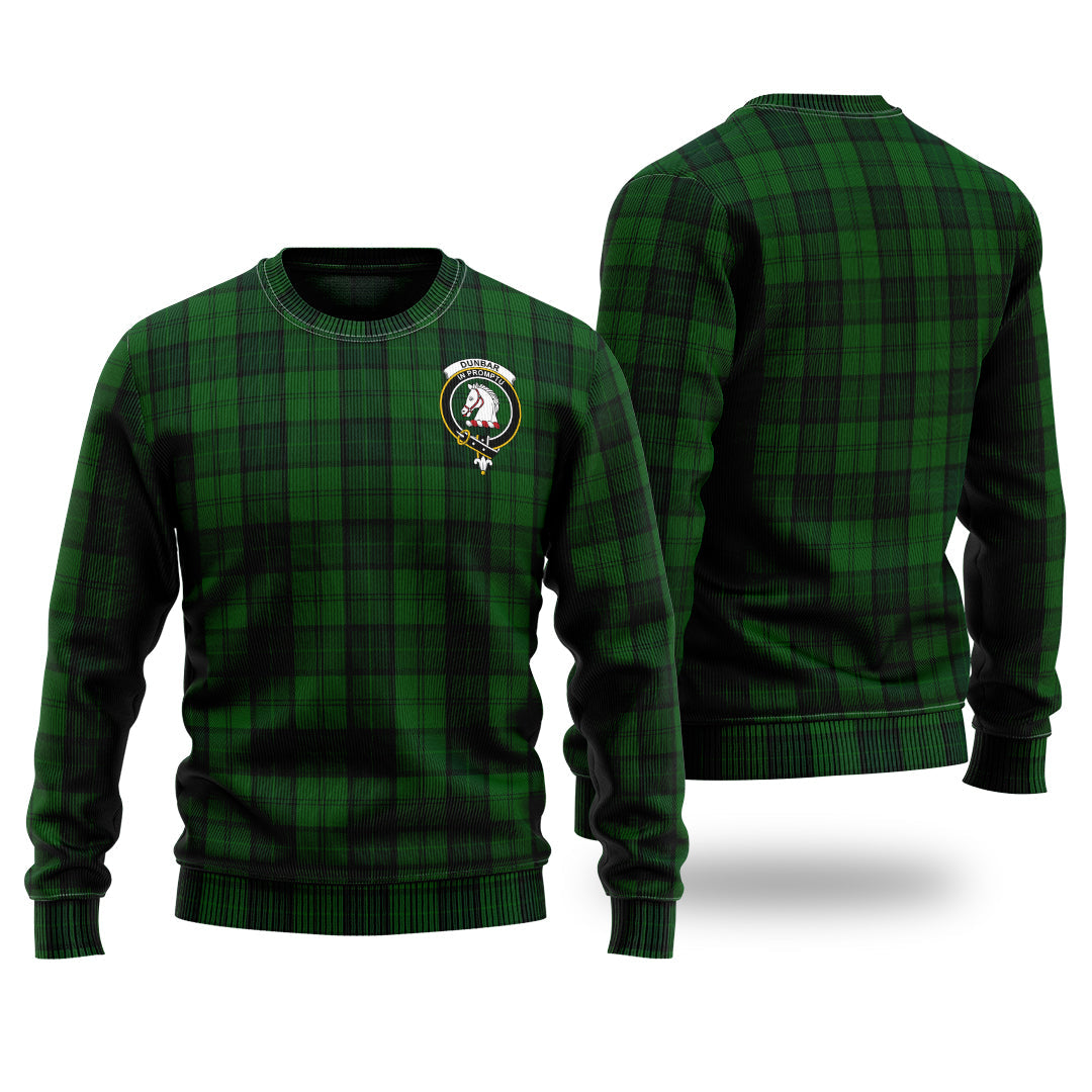 Clan Dunbar Hunting Tartan Christmas Ugly Sweater ZE79 Dunbar Hunting Tartan Tartan Sweater   