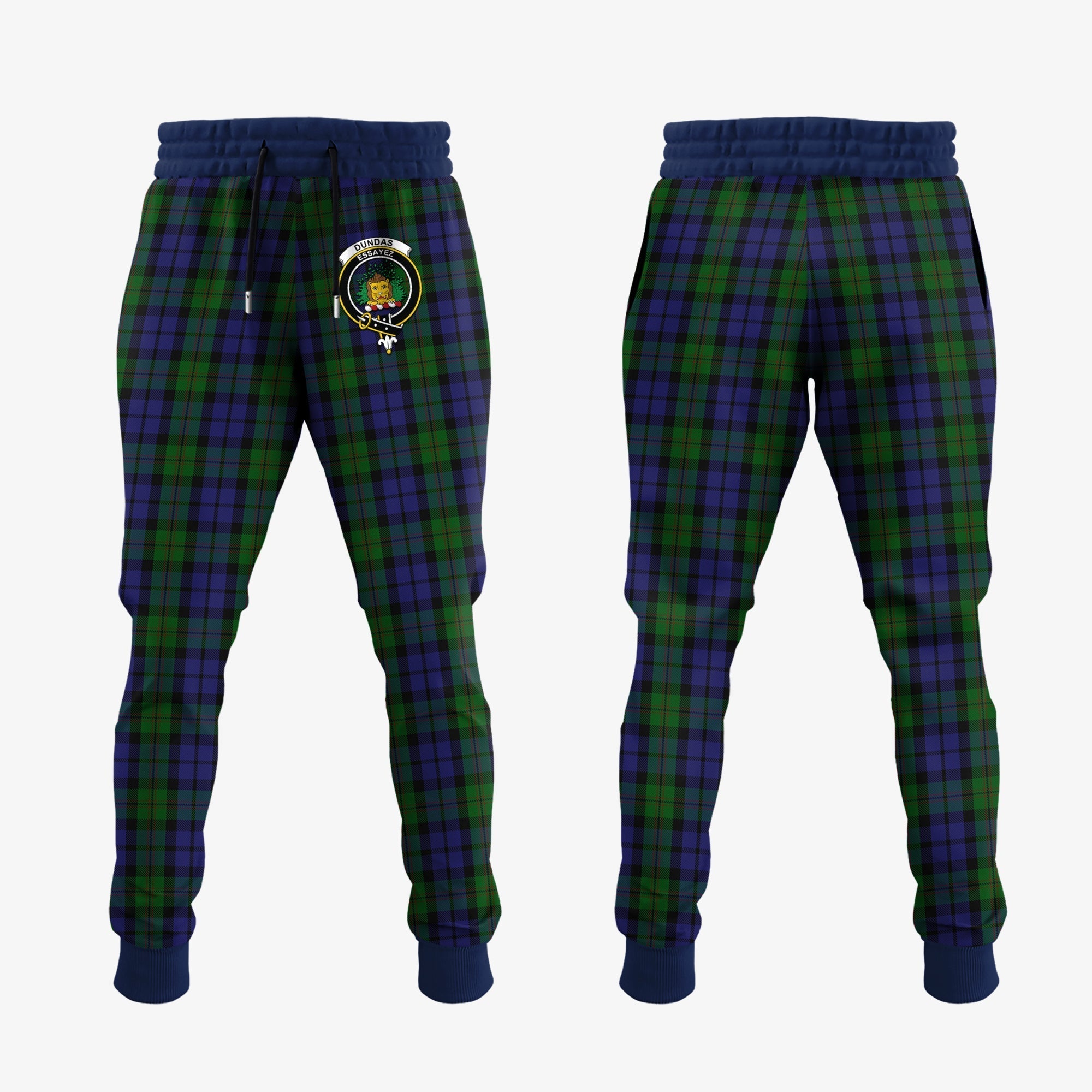 Clan Dundas Tartan Crest Jogger Sweatpants UF59 Clan Dundas Tartan Today   