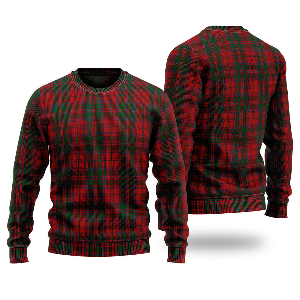 Clan Dundas Red Tartan Christmas Ugly Sweater AU95 Dundas Red Tartan Tartan Sweater   