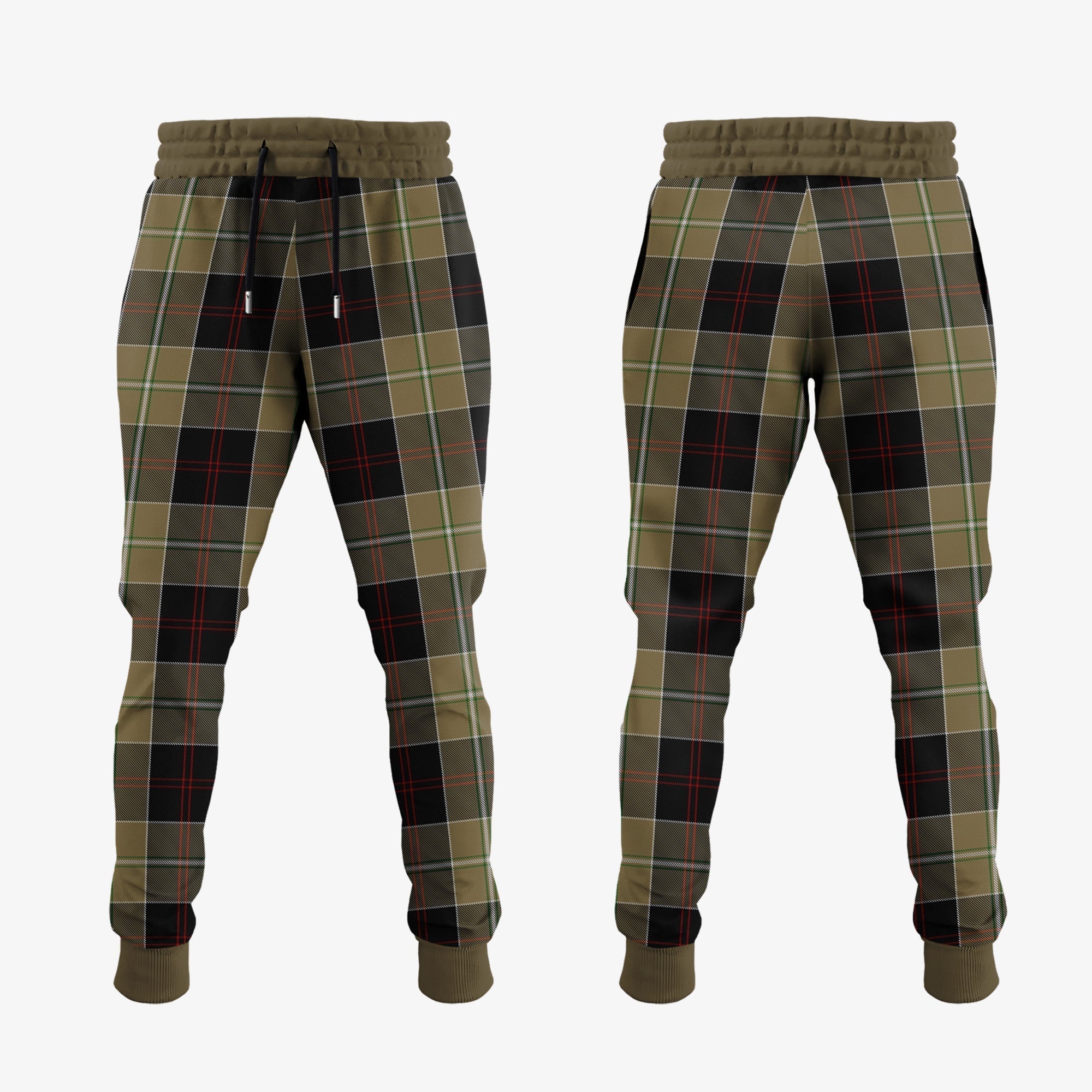 Clan Dunlop Hunting Tartan Crest Jogger Sweatpants MK84 Clan Dunlop Tartan Today   