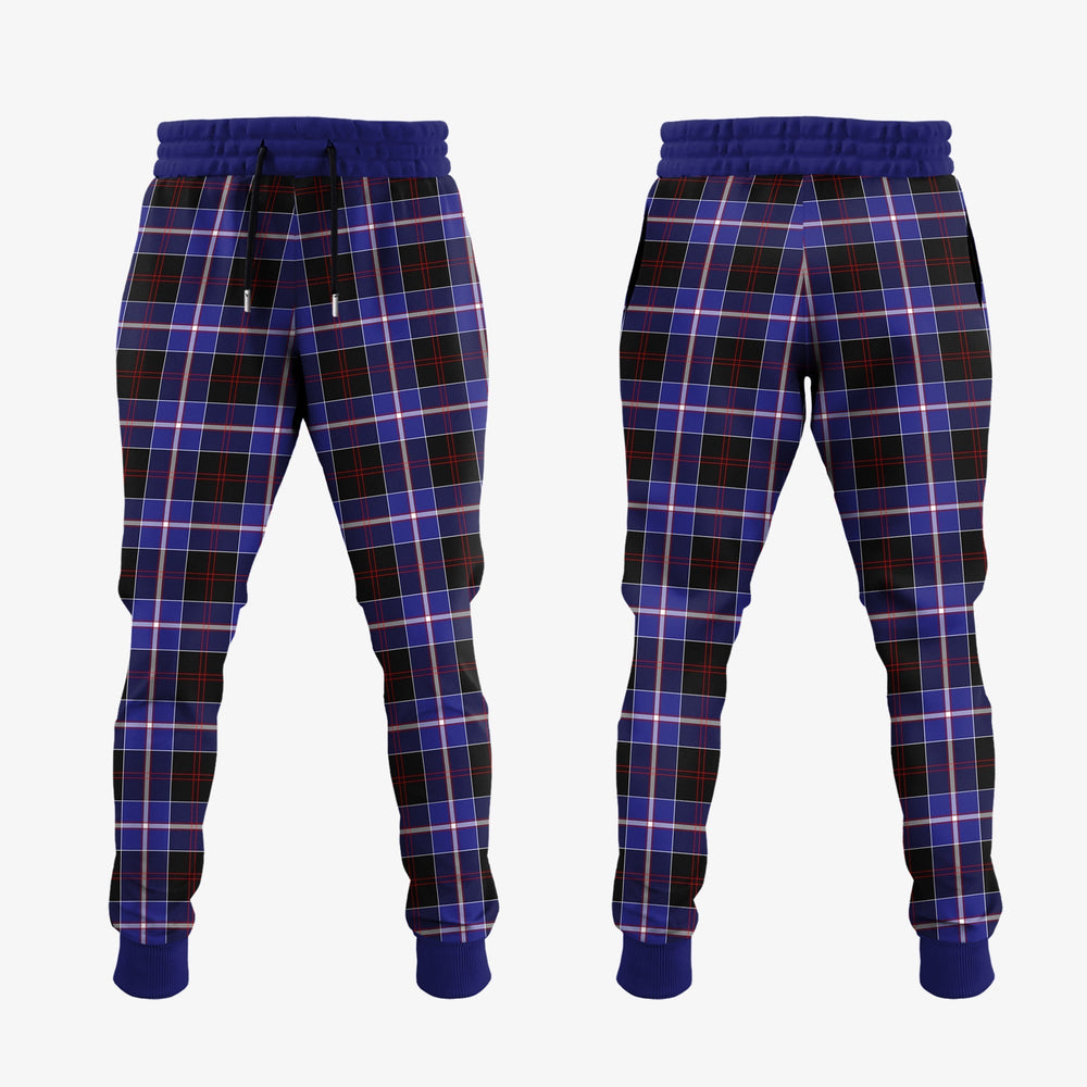 Clan Dunlop Modern Tartan Crest Jogger Sweatpants VK12 Clan Dunlop Tartan Today   