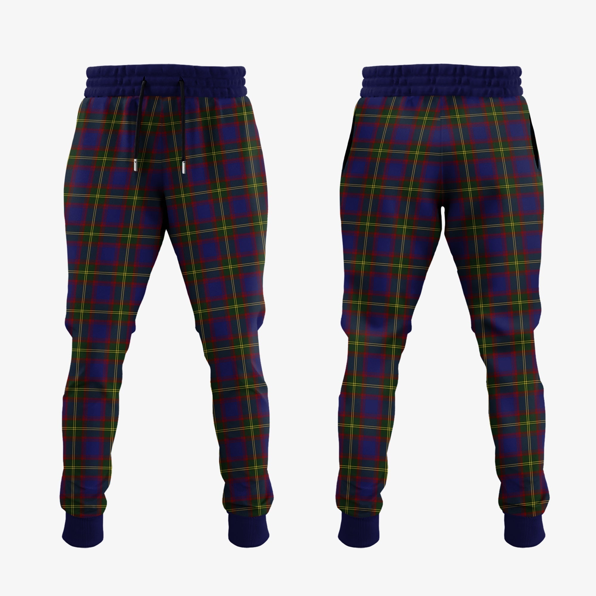 Clan Durie Tartan Crest Jogger Sweatpants ST85 Clan Durie Tartan Today   