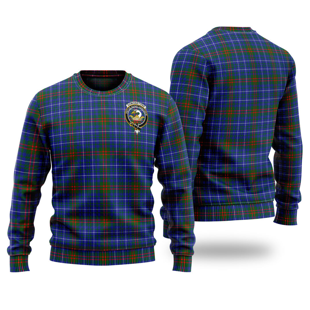 Clan Edmonstone Tartan Christmas Ugly Sweater XZ67 Edmonstone Tartan Tartan Sweater   