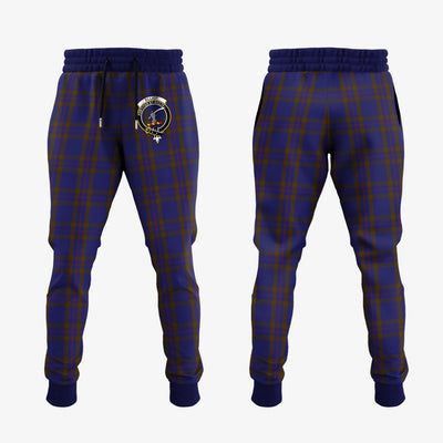 Clan Elliot Tartan Crest Jogger Sweatpants