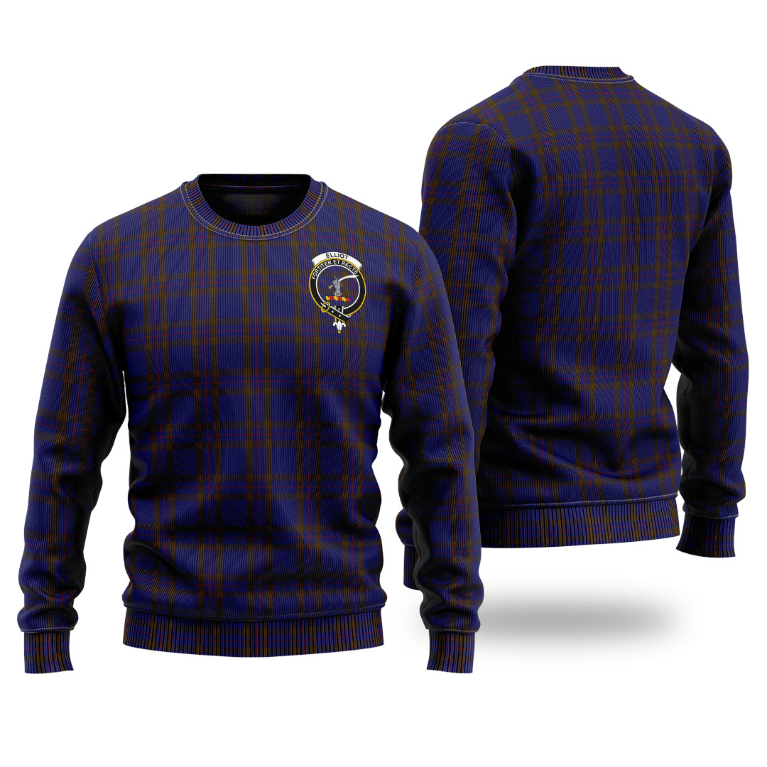 Clan Elliot Tartan Christmas Ugly Sweater LJ31 Elliot Tartan Tartan Sweater   