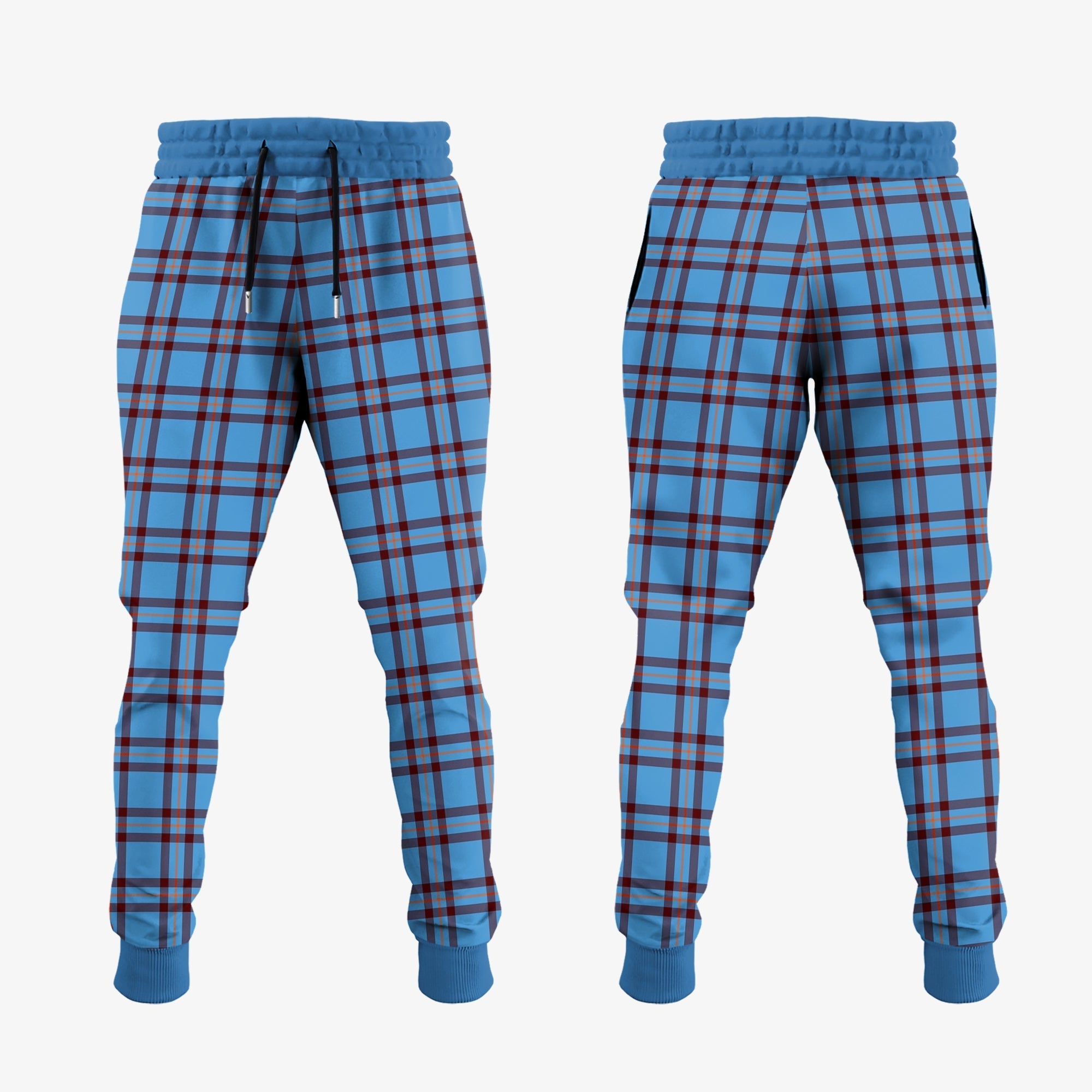 Clan Elliot Ancient Tartan Crest Jogger Sweatpants BI48 Clan Elliot Tartan Today   