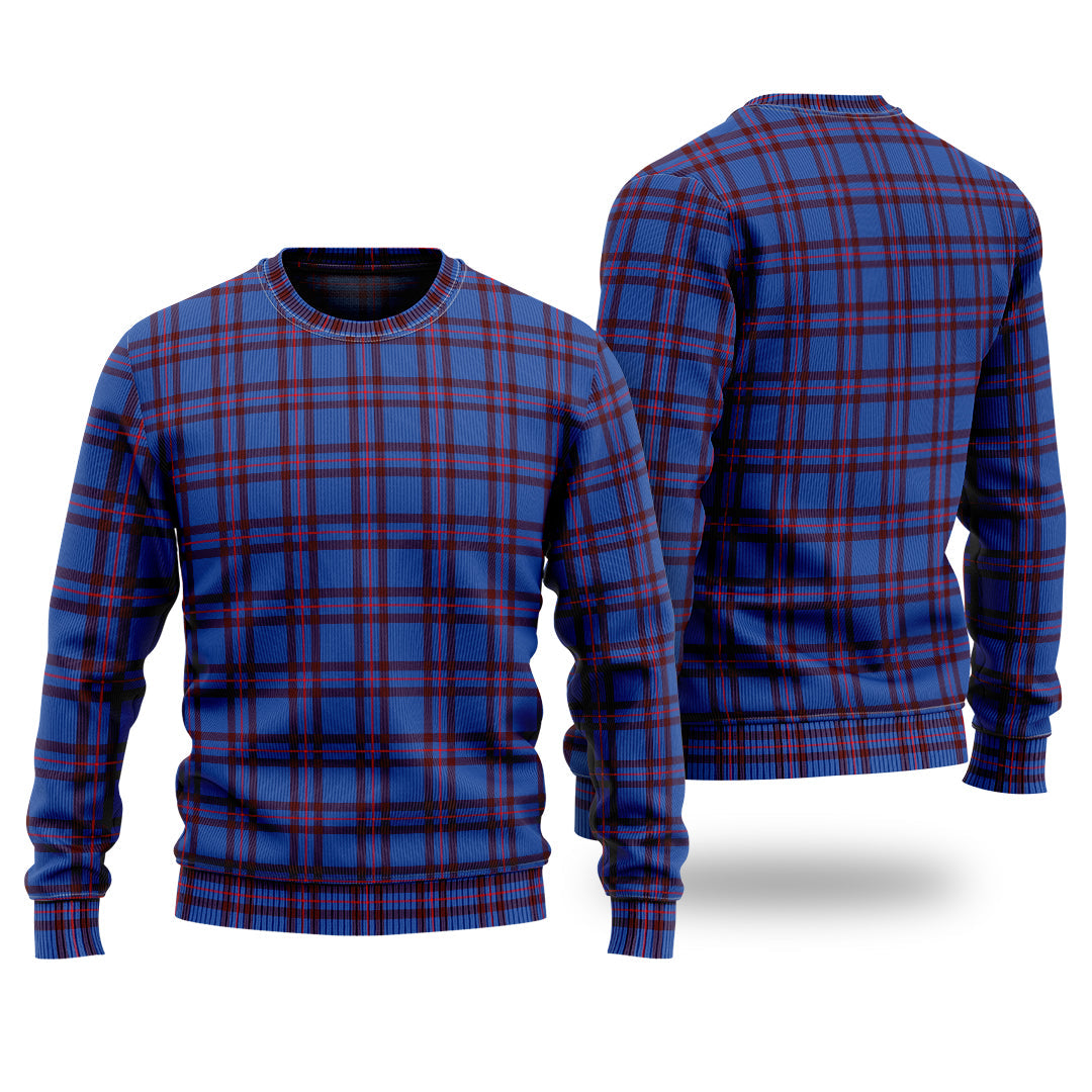 Clan Elliot Modern Tartan Christmas Ugly Sweater OU37 Elliot Modern Tartan Tartan Sweater   