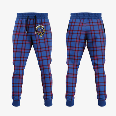 Clan Elliot Modern Tartan Crest Jogger Sweatpants
