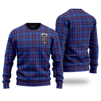 Clan Elliot Modern Tartan Christmas Ugly Sweater OU37