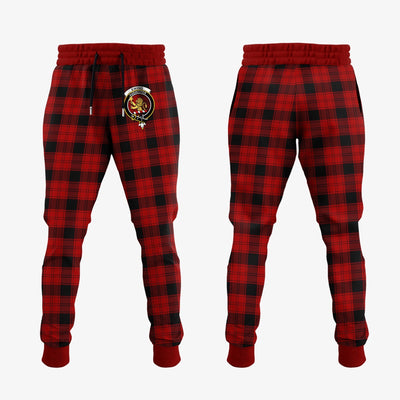 Clan Ewing Tartan Crest Jogger Sweatpants