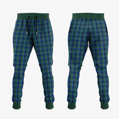 Clan Falconer Tartan Crest Jogger Sweatpants HR13 Clan Falconer Tartan Today   