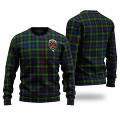 Clan Farquharson Tartan Christmas Ugly Sweater FJ46 Farquharson Tartan Tartan Sweater   
