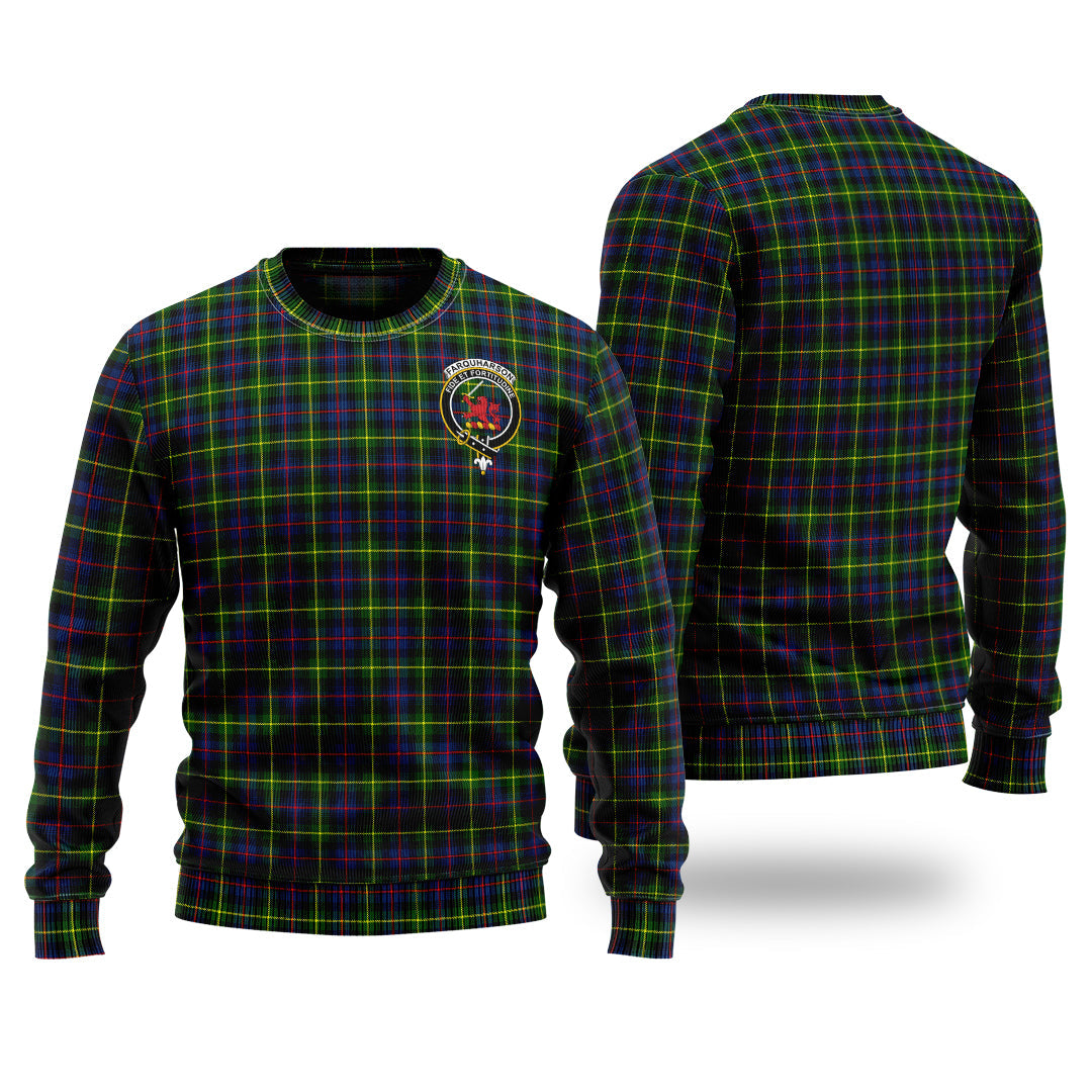 Clan Farquharson Modern Tartan Christmas Ugly Sweater LB42 Farquharson Modern Tartan Tartan Sweater   