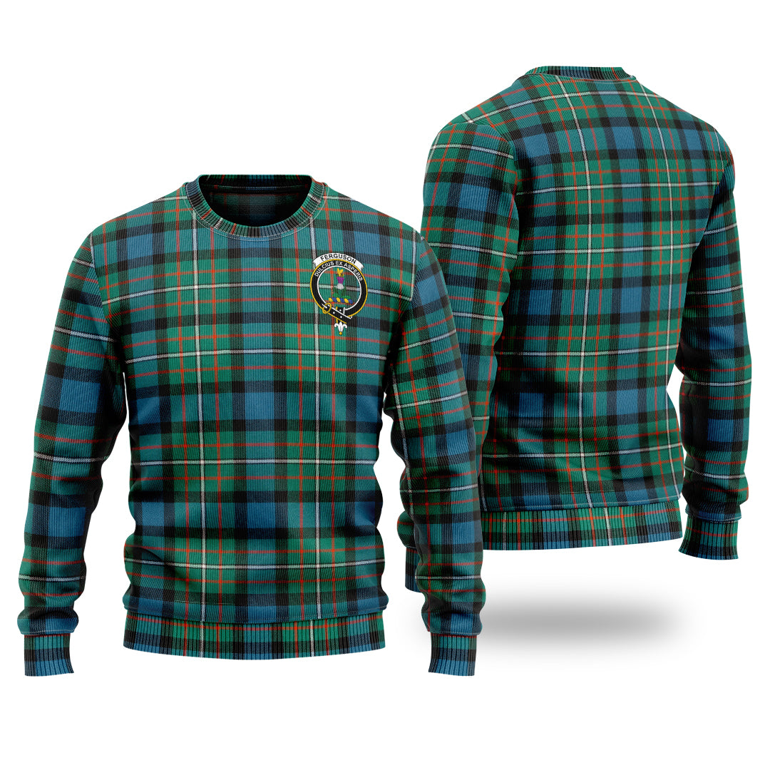 Clan Ferguson Ancient Tartan Christmas Ugly Sweater OV11 Ferguson Ancient Tartan Tartan Sweater   