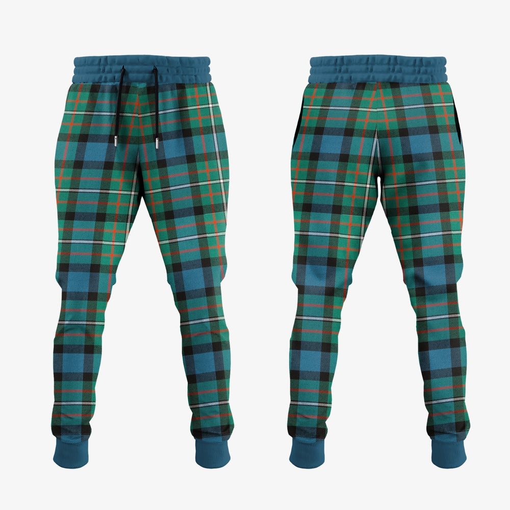 Clan Ferguson Ancient Tartan Crest Jogger Sweatpants CH41 Clan Hall Tartan Today   
