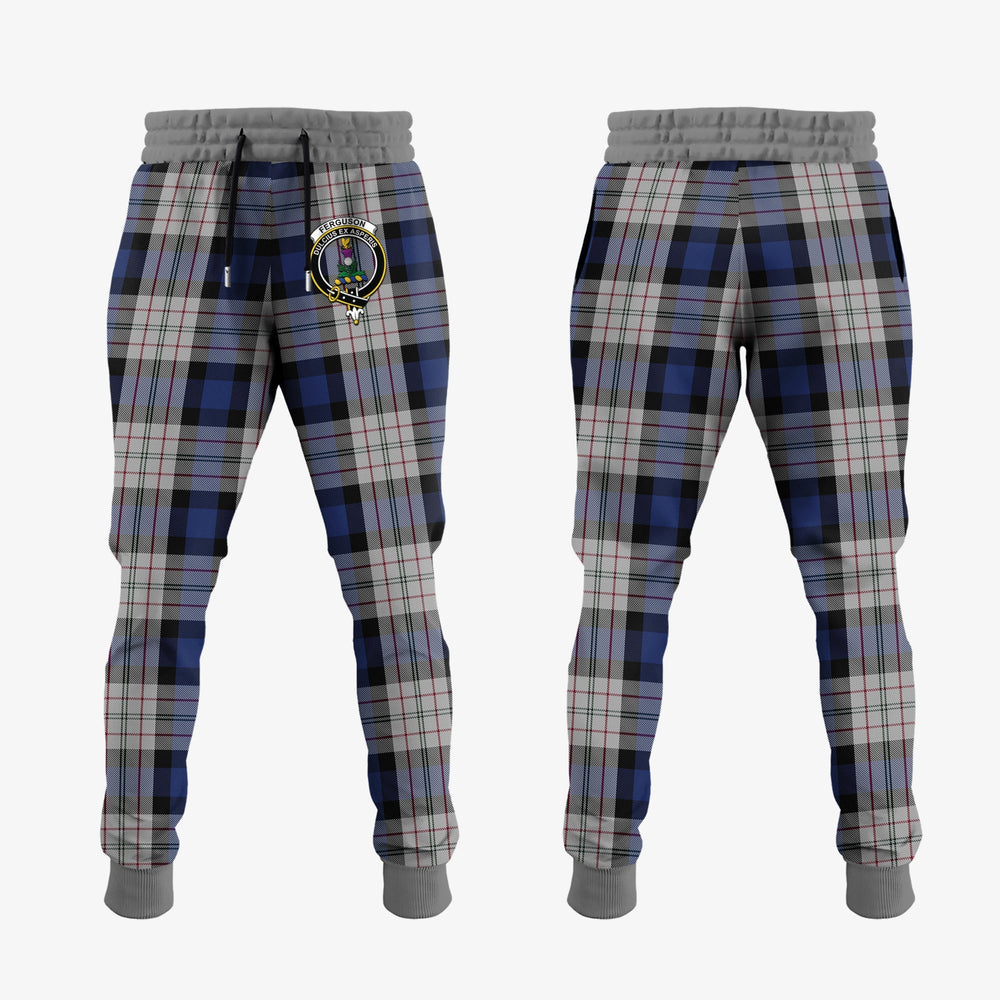 Clan Ferguson Dress Tartan Crest Jogger Sweatpants DD43 Clan Hall Tartan Today   