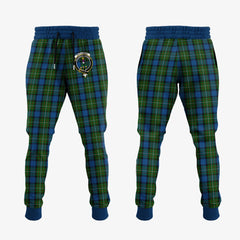 Clan Ferguson Of Atholl Tartan Crest Jogger Sweatpants MW19 Clan Hall Tartan Today   