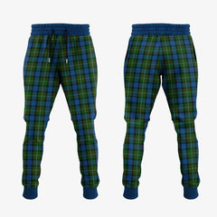 Clan Ferguson Of Atholl Tartan Crest Jogger Sweatpants MW19 Clan Hall Tartan Today   