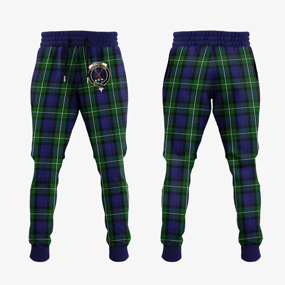 Clan Forbes Tartan Crest Jogger Sweatpants QD69 Clan Forbes Tartan Today   