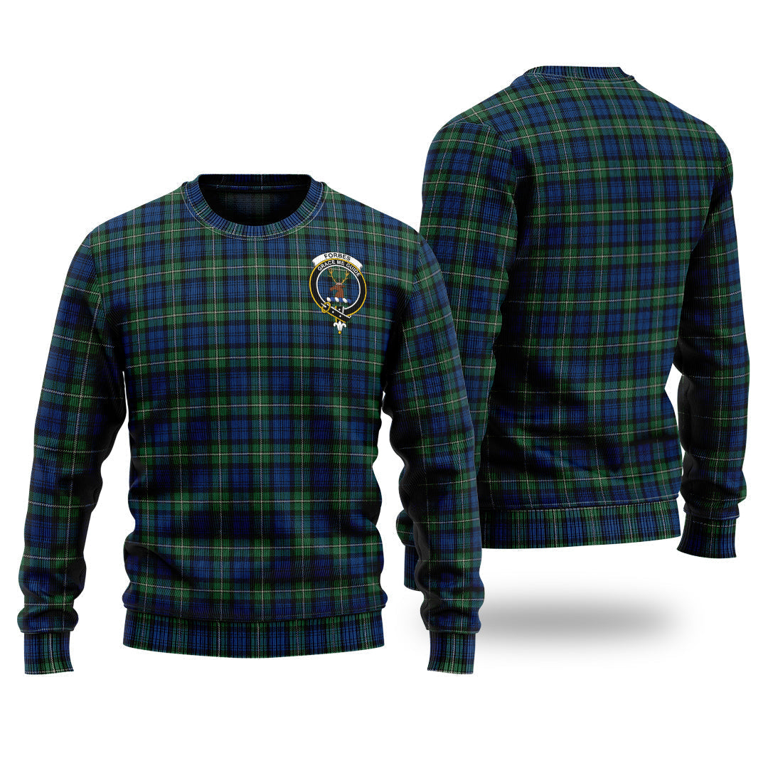 Clan Forbes Ancient Tartan Christmas Ugly Sweater JX79 Forbes Ancient Tartan Tartan Sweater   