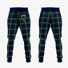 Clan Forbes Modern Tartan Crest Jogger Sweatpants XN88 Clan Forbes Tartan Today   