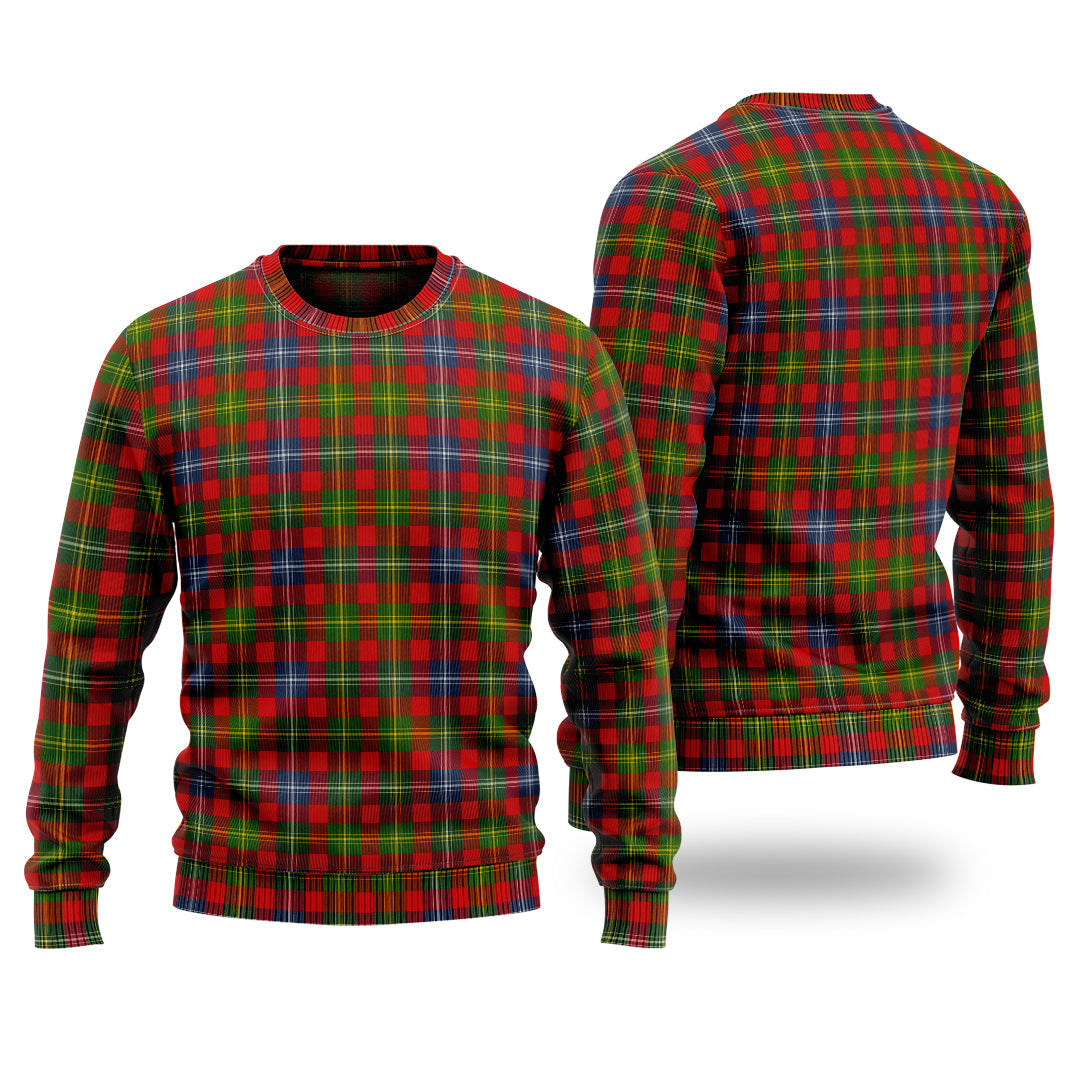 Clan Forrester Tartan Christmas Ugly Sweater PY53 Forrester Tartan Tartan Sweater   