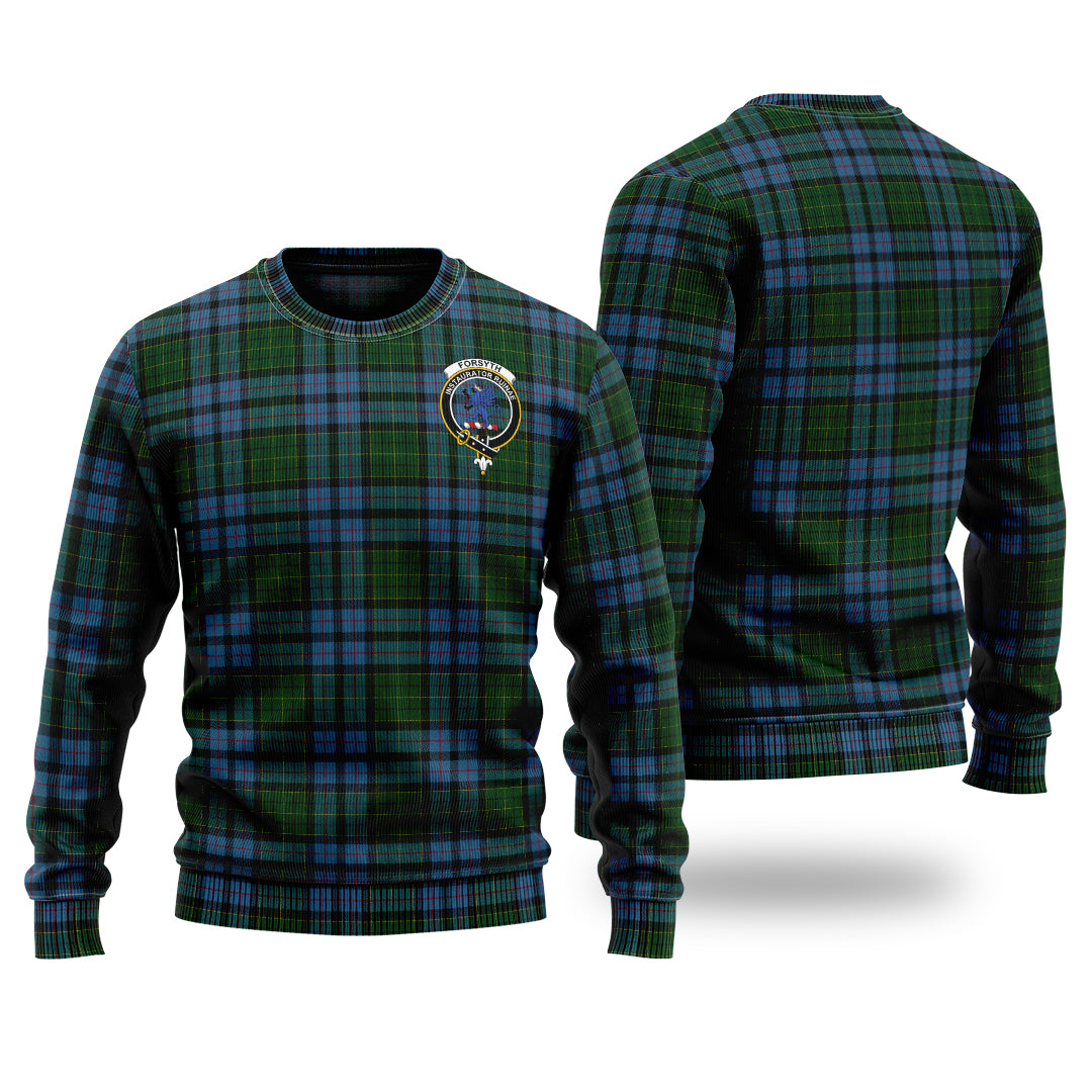 Clan Forsyth Tartan Christmas Ugly Sweater YH15 Forsyth Tartan Tartan Sweater   