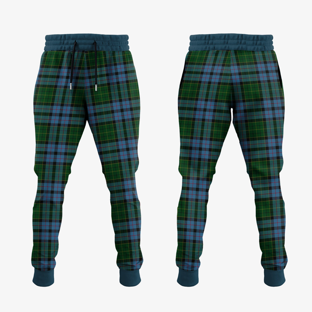 Clan Forsyth Tartan Crest Jogger Sweatpants SW35 Clan Forsyth Tartan Today   