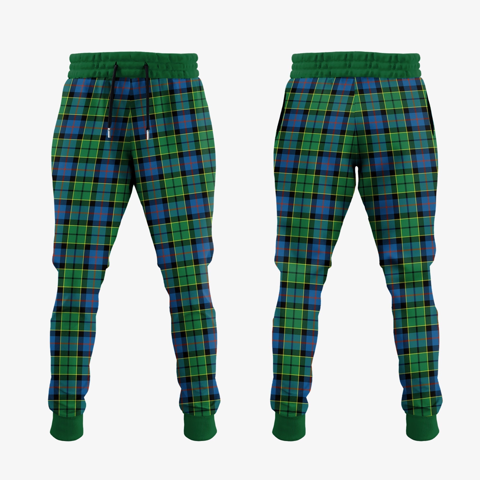 Clan Forsyth Ancient Tartan Crest Jogger Sweatpants DF12 Clan Forsyth Tartan Today   