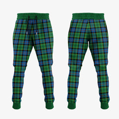 Clan Forsyth Ancient Tartan Crest Jogger Sweatpants DF12 Clan Forsyth Tartan Today   