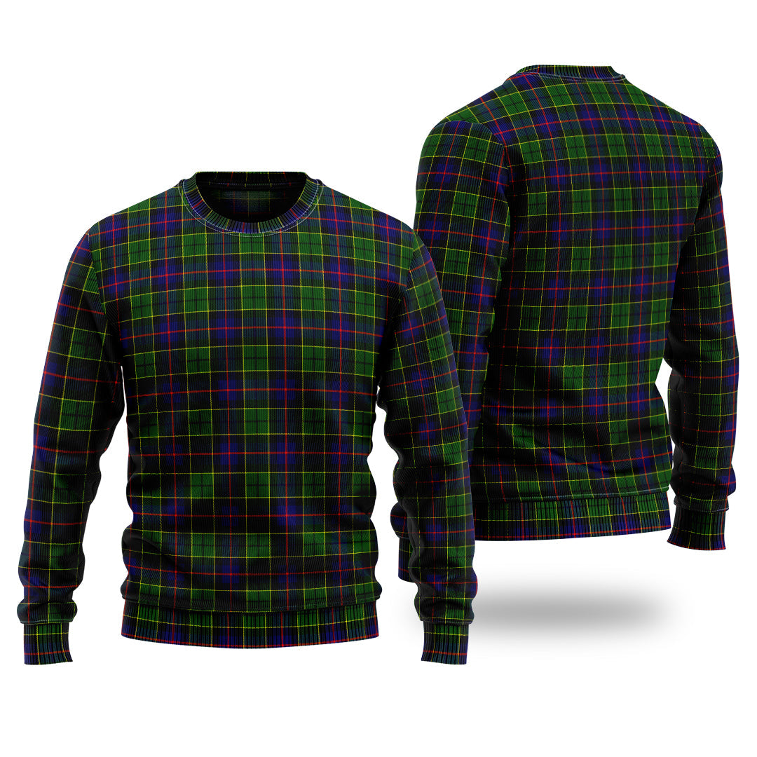 Clan Forsyth Modern Tartan Christmas Ugly Sweater GQ67 Forsyth Modern Tartan Tartan Sweater   