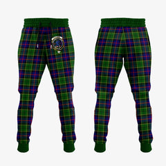 Clan Forsyth Modern Tartan Crest Jogger Sweatpants KR94 Clan Forsyth Tartan Today   