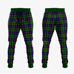 Clan Forsyth Modern Tartan Crest Jogger Sweatpants KR94 Clan Forsyth Tartan Today   