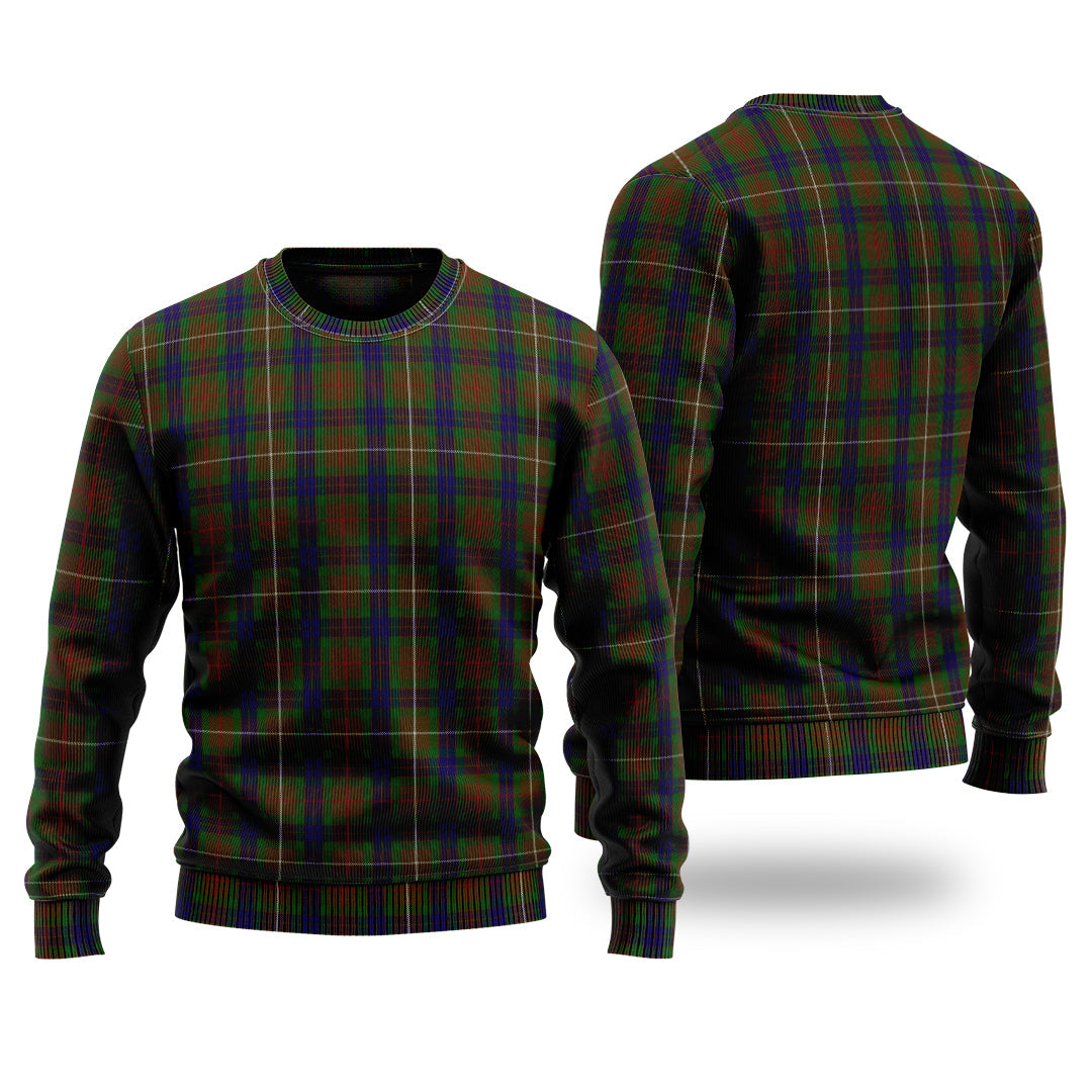 Clan Fraser Hunting Tartan Christmas Ugly Sweater VV54 Fraser Hunting Tartan Tartan Sweater   