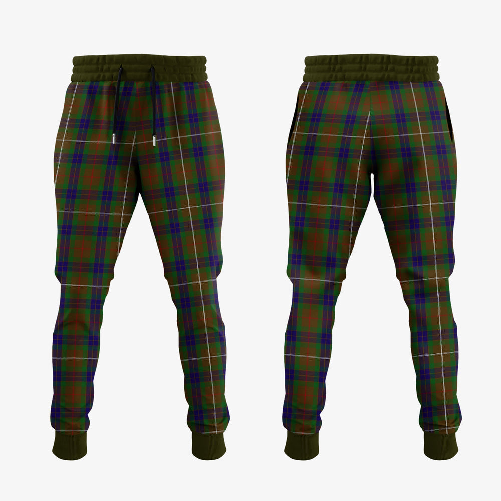 Clan Fraser Hunting Tartan Crest Jogger Sweatpants JB77 Clan Fraser Tartan Today   