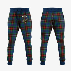 Clan Fraser Hunting Ancient Tartan Crest Jogger Sweatpants BY79 Clan Fraser Tartan Today   