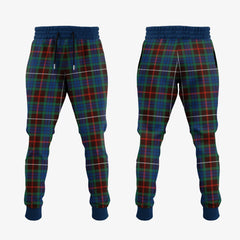 Clan Fraser Hunting Ancient Tartan Crest Jogger Sweatpants BY79 Clan Fraser Tartan Today   