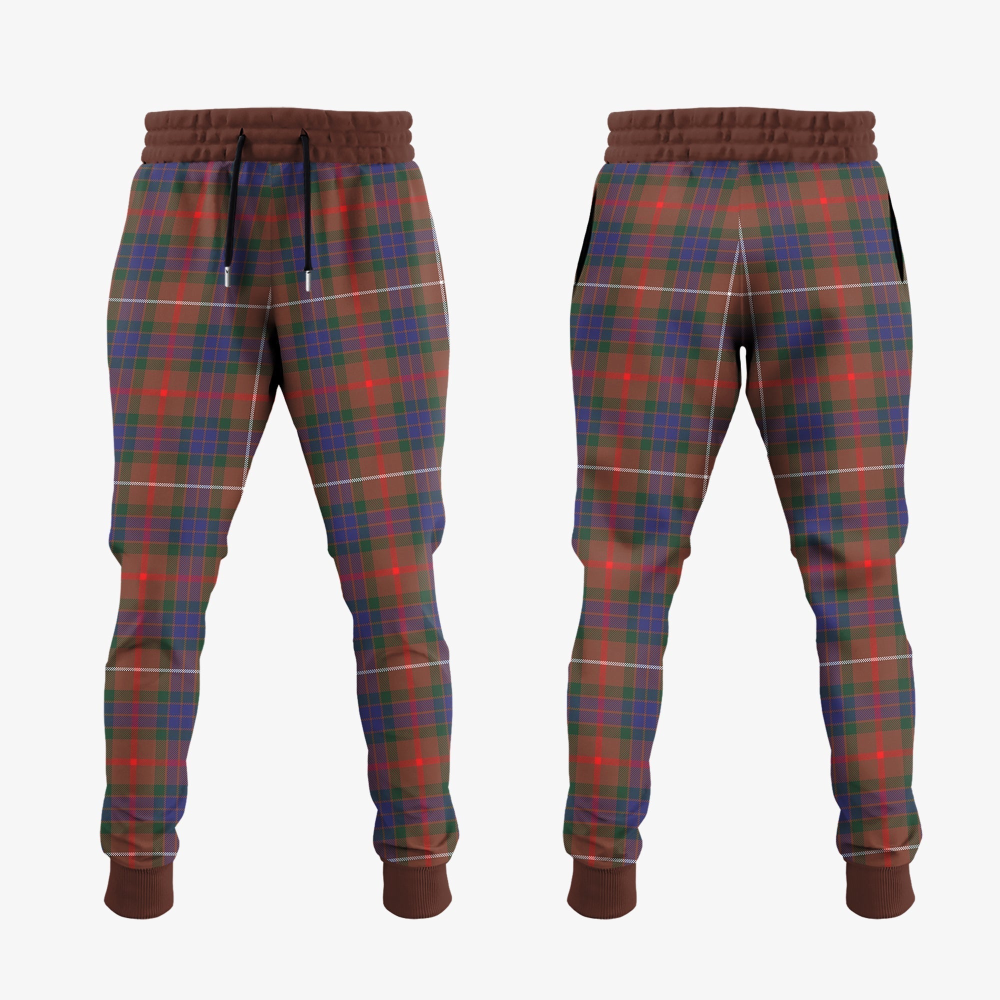 Clan Fraser Hunting Modern Tartan Crest Jogger Sweatpants WZ54 Clan Fraser Tartan Today   