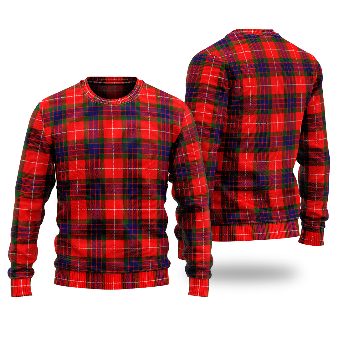 Clan Fraser Modern Tartan Christmas Ugly Sweater QK93 Fraser Modern Tartan Tartan Sweater   