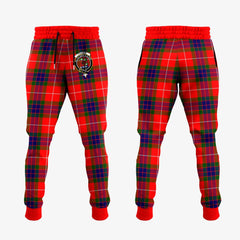 Clan Fraser Modern Tartan Crest Jogger Sweatpants BS68 Clan Fraser Tartan Today   