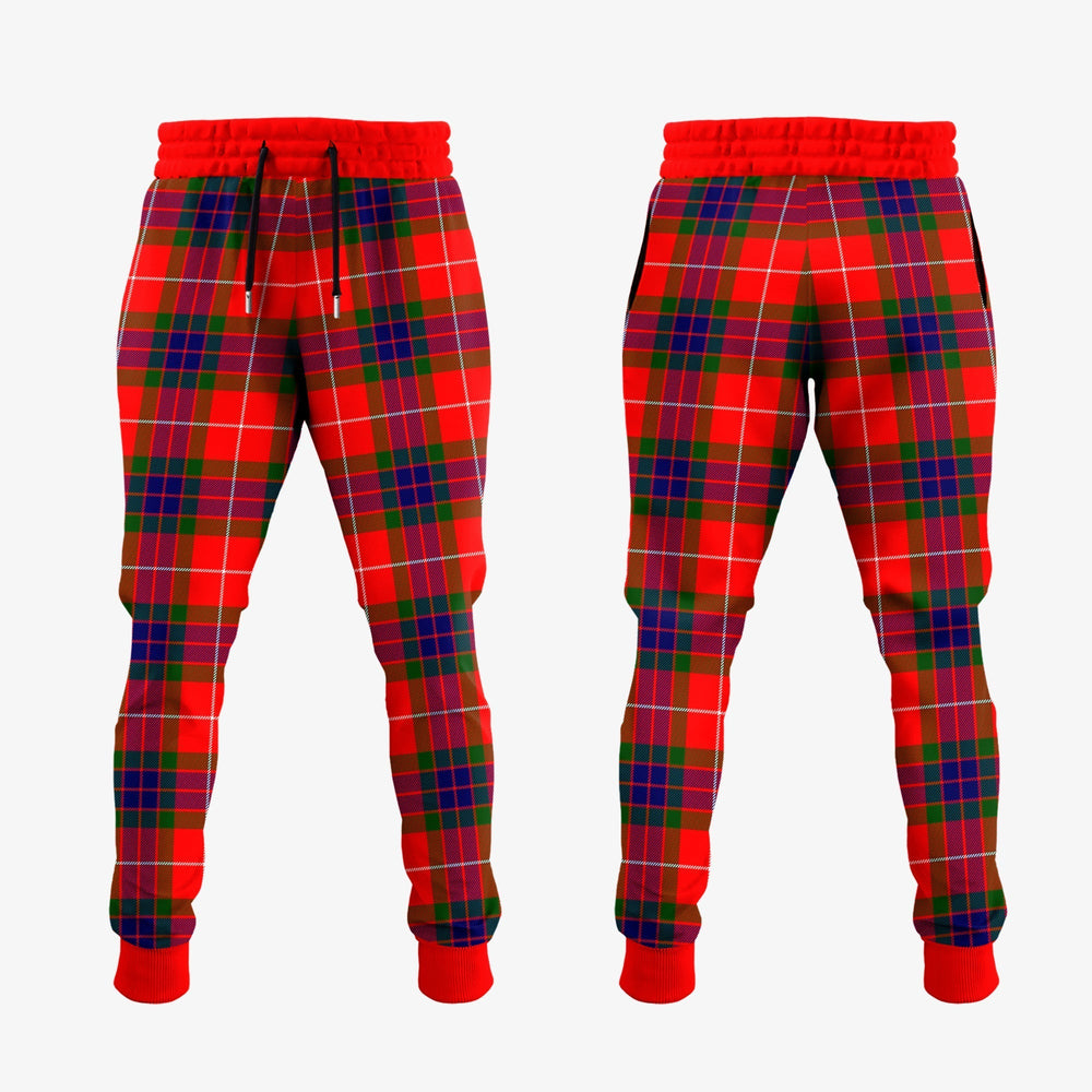 Clan Fraser Modern Tartan Crest Jogger Sweatpants BS68 Clan Fraser Tartan Today   