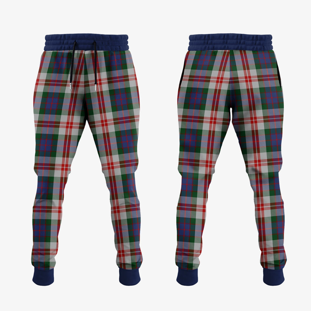Clan Fraser Red Dress Tartan Crest Jogger Sweatpants CE28 Clan Fraser Tartan Today   