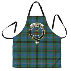 Clan Davidson Ancient Tartan Crest Apron SW20 Clan Davidson Tartan Today   