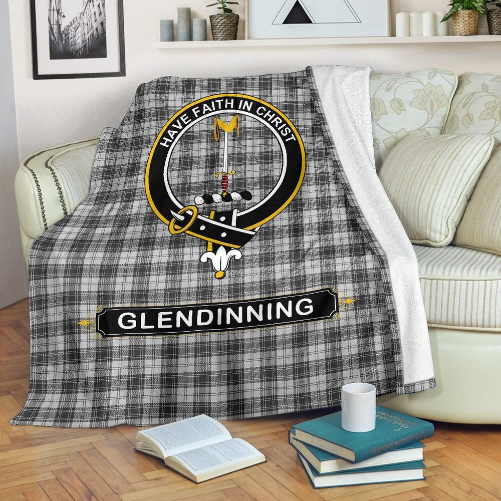 Clan Glendinning Family Tartan Crest BlanketsTO12 Clan Glen Tartan Today   