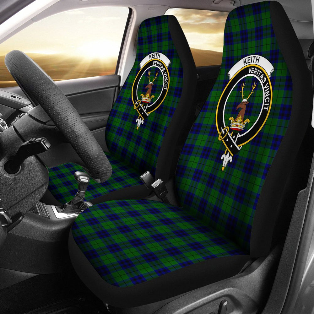 Clan Keith Tartan Crest Car Seat Cover RK57 Clan Keith Tartan Today   