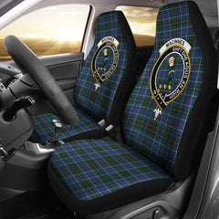 Clan MacInnes Modern Tartan Crest Car Seat Cover QW95 Clan MacInnes Tartan Today   
